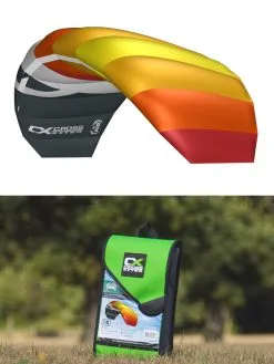 Cross Kites Air 1.5m² Land Kite 2 Line Red-Yellow