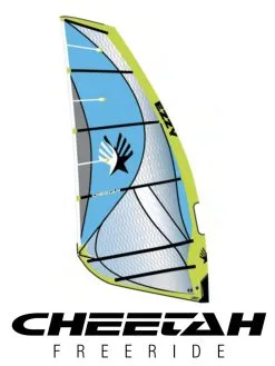 2021/22 Ezzy Cheetah Fast Freeride Windsurfing Sail – Blue