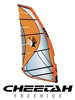 2021/22 Ezzy Cheetah Fast Freeride Windsurfing Sail – Orange