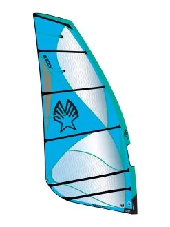 Front Page 4 2022/23 Ezzy Cheetah Fast Freeride Windsurfing Sail β Blue