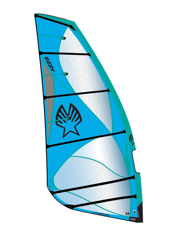 2022/23 Ezzy Cheetah Fast Freeride Windsurfing Sail – Blue 2 2022/23 Ezzy Cheetah Fast Freeride Windsurfing Sail – Blue