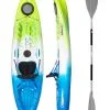 Islander Calypso Sport Emerald Sit On Top Kayak -Airush shop Calypso Sport Emerald with Egalis Alu. Paddle