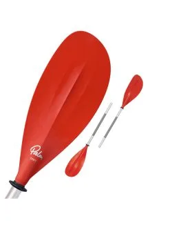 Palm Drift 2 Piece Alloy Kayaking Paddle 220cm – Red