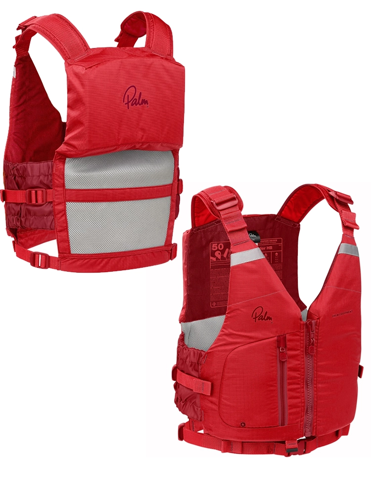 Palm Meander High-Back PFD Buoyancy Aid Flame Red 3 Palm Meander High-Back PFD Buoyancy Aid Flame Red