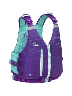 Palm Meander PFD Ladies Buoyancy Aid – Purple