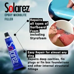 Solarez 1oz Microlite Epoxy Filler Ding Repair -Airush shop RKJSolarez 65