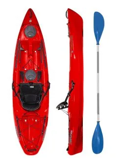 Graded Wilderness Systems Tarpon 100 Sit On Top Kayak Red
