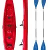 Wilderness Systems Tarpon E 130 Tandem Double Sit On Top Kayak Red -Airush shop Wilderness Systems Tarpon 130T RED Red with Palm Drift Paddles