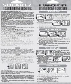 Solarez 2oz Polyester Microlite White Filler Ding Repair -Airush shop updatedMicroLiteCoverBack 1